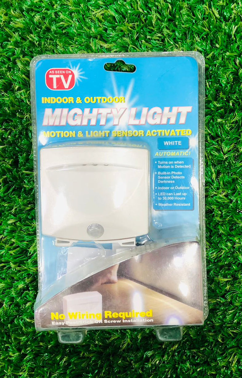 Motion Sensor LED Night Light | Wireless Battery-Powered Indoor & Outdoor Light | Automatic Motion & Light Sensor