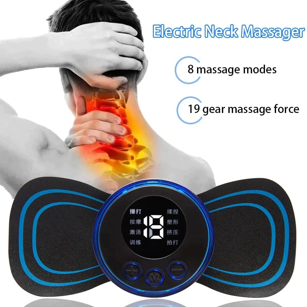 Wireless EMS Mini Body Massager – Portable Butterfly Massager