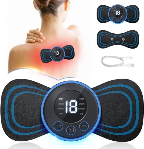 Wireless EMS Mini Body Massager – Portable Butterfly Massager