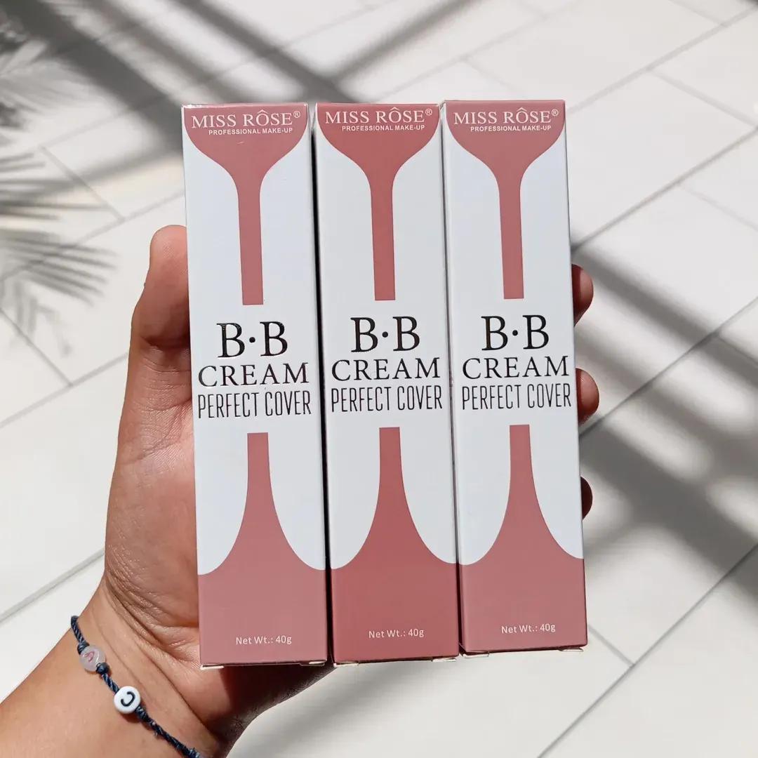 Miss Rose BB Cream Perfect Cover – High Coverage, Flawless Finish & Long-Lasting Foundation - Beige