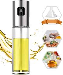 100ml Glass Oil Spray Bottle – Fine Mist Cooking Sprayer