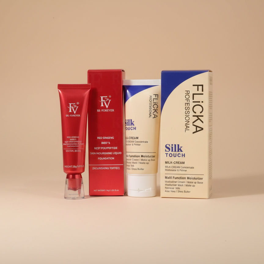 Flicka 2-In-1 Makeup Deal – Primer 60g + Foundation 30g Combo