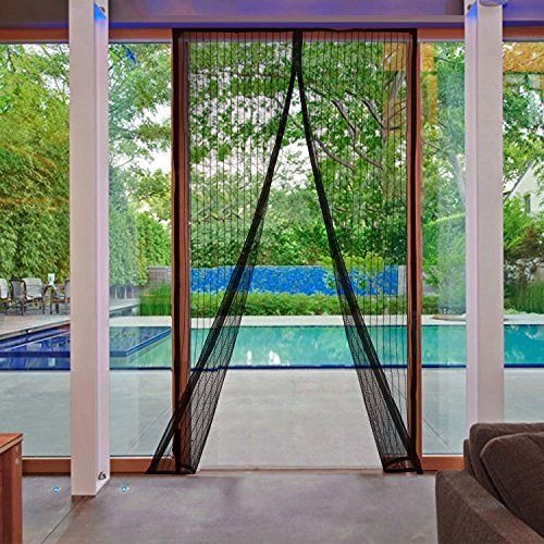 Magnetic Mosquito Mesh Door Curtain | Automatic Closing Insect Screen | Easy-Install Fly & Mosquito Protection for Home