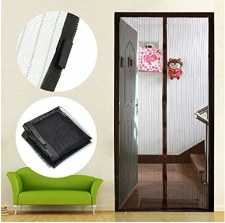 Magnetic Mosquito Mesh Door Curtain | Automatic Closing Insect Screen | Easy-Install Fly & Mosquito Protection for Home