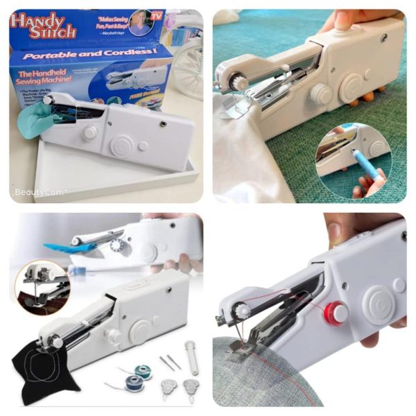 Handy Stitch Portable Cordless Sewing Machine | Mini Handheld Sewing Machine With Sewing Kit
