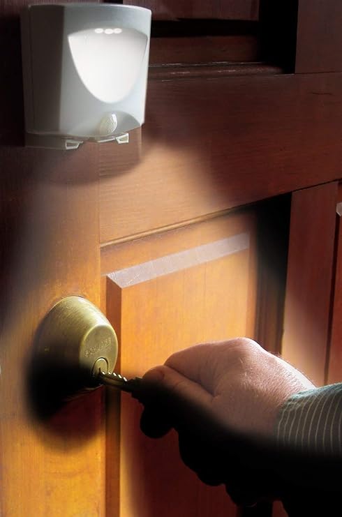 Motion Sensor LED Night Light | Wireless Battery-Powered Indoor & Outdoor Light | Automatic Motion & Light Sensor
