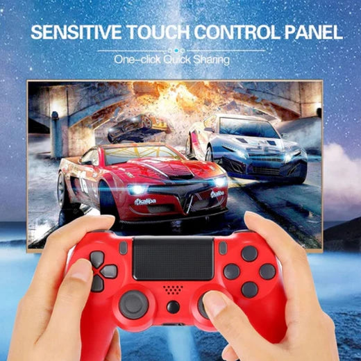 PS4 Wireless Controller Gamepad – Doubleshock Wireless Gaming Controller-Red